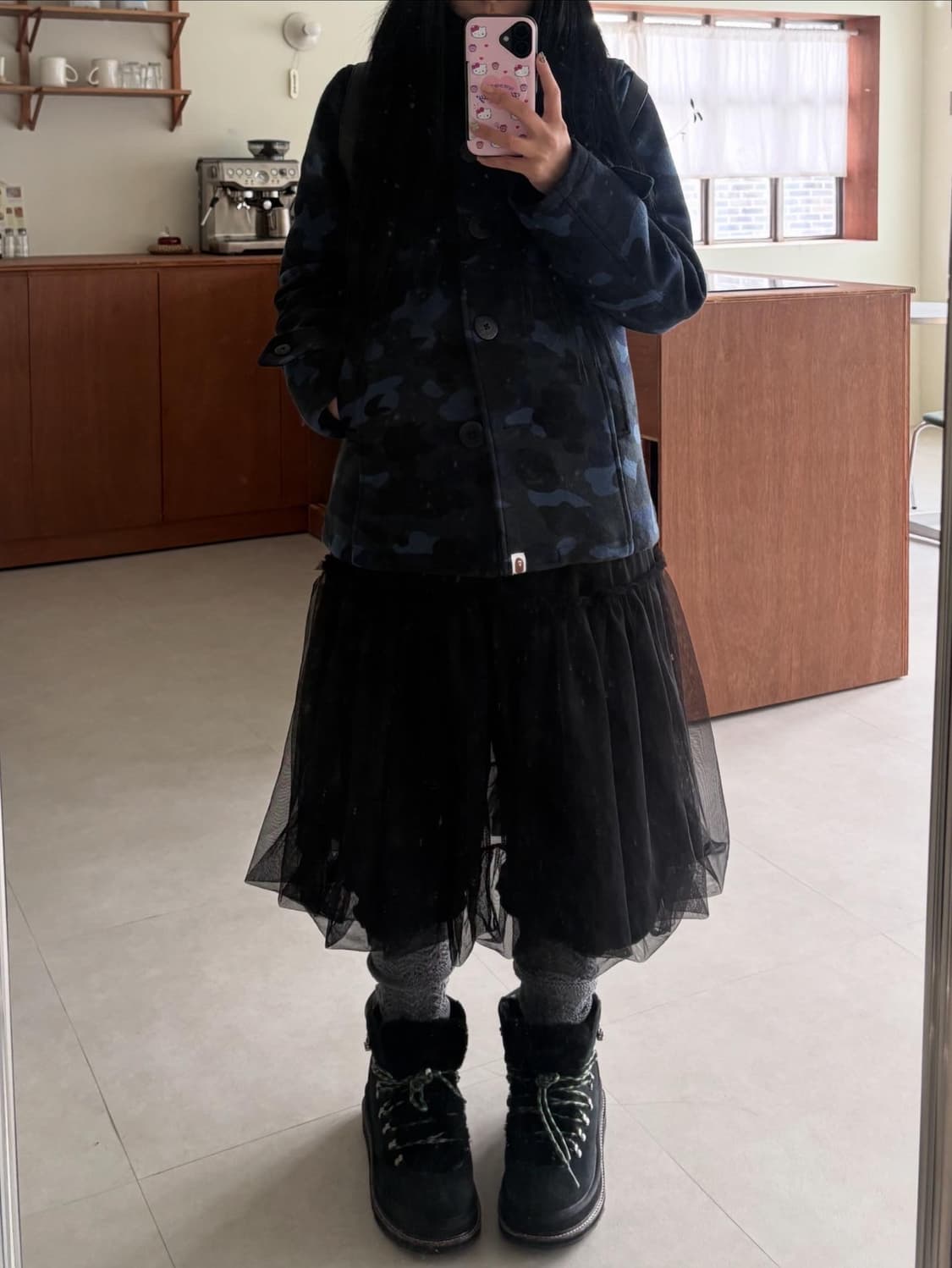 베이프 카모 코트 상품이미지2