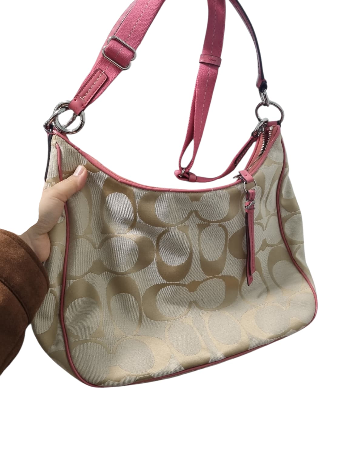 코치 패브릭 숄더 앤 크로스 백 상품이미지4