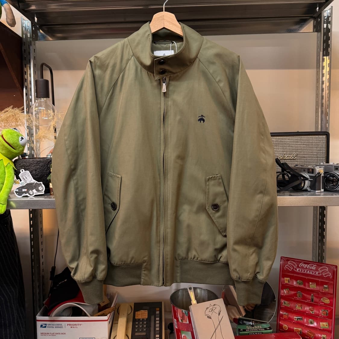 브룩스 브라더스 헤링본 G9 자켓 M 상품이미지1