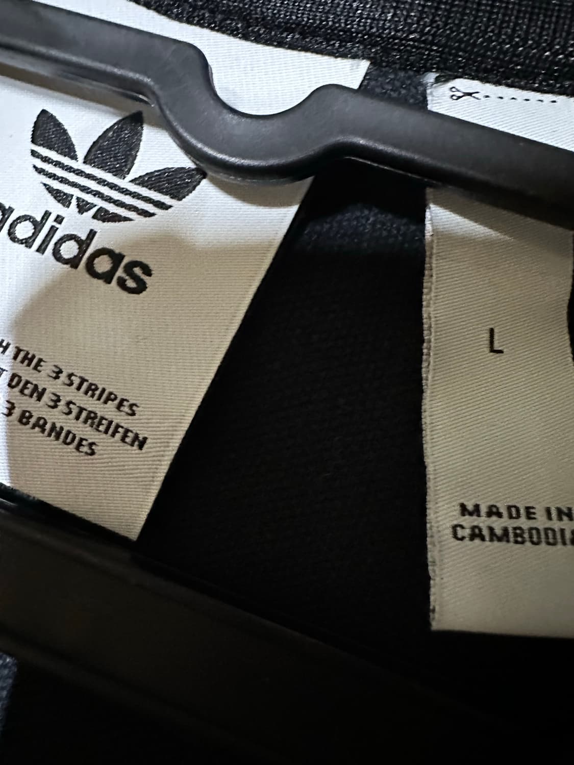 아디다스져지 아디다스 베켄바우어 트랙탑 블랙 불꽃져지 집업 상품이미지4