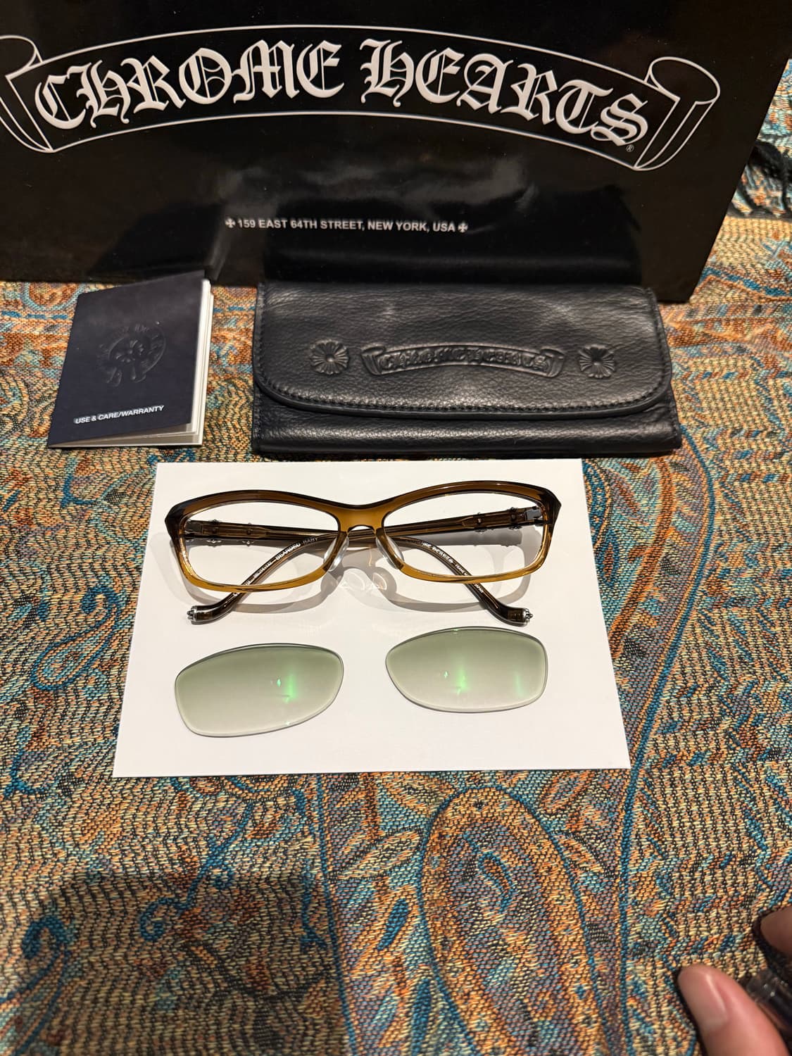 [S급] 크롬하츠 Bearded Baby 희귀매물 안경 상품이미지1