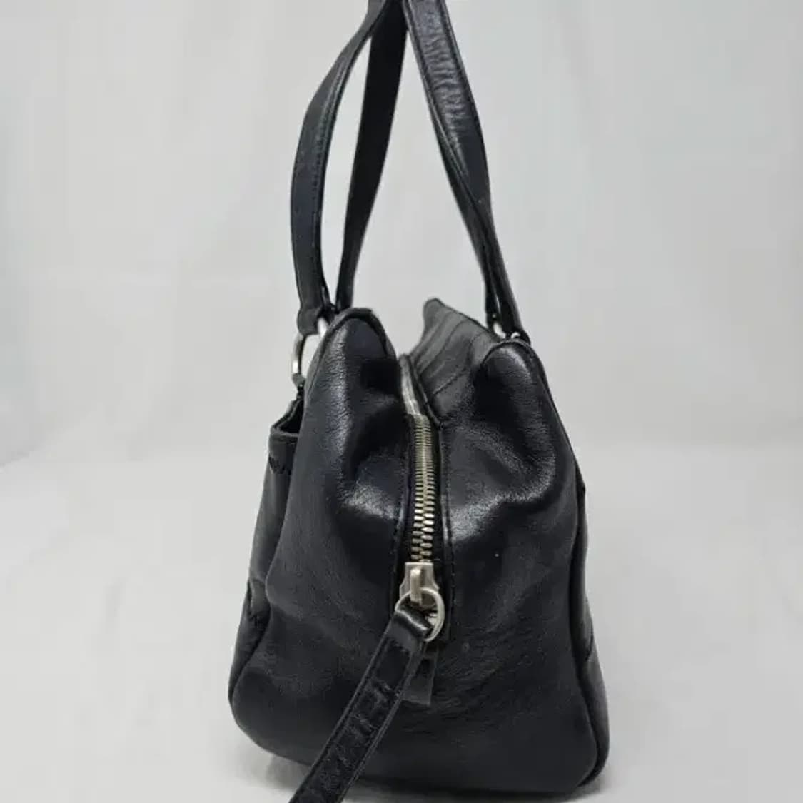 정품 샤넬 캐비어 정방 볼링 토트백 상품이미지5