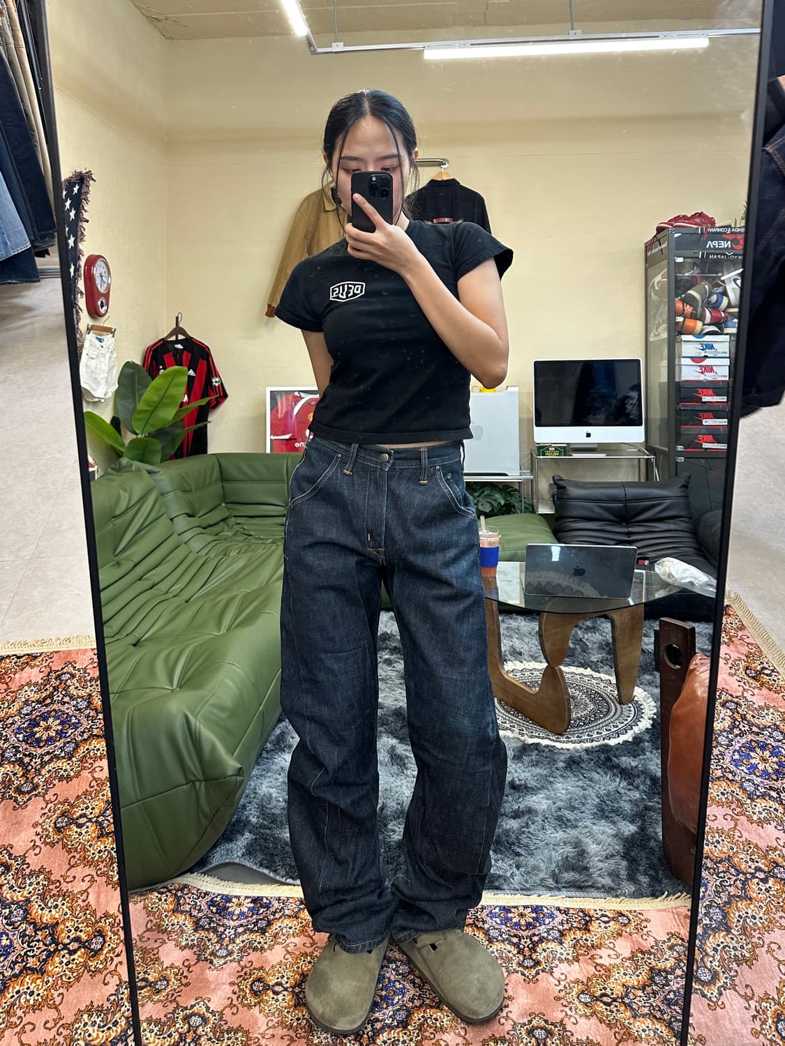 2000s 에드윈 E펑션 엔지니어드진 상품이미지1