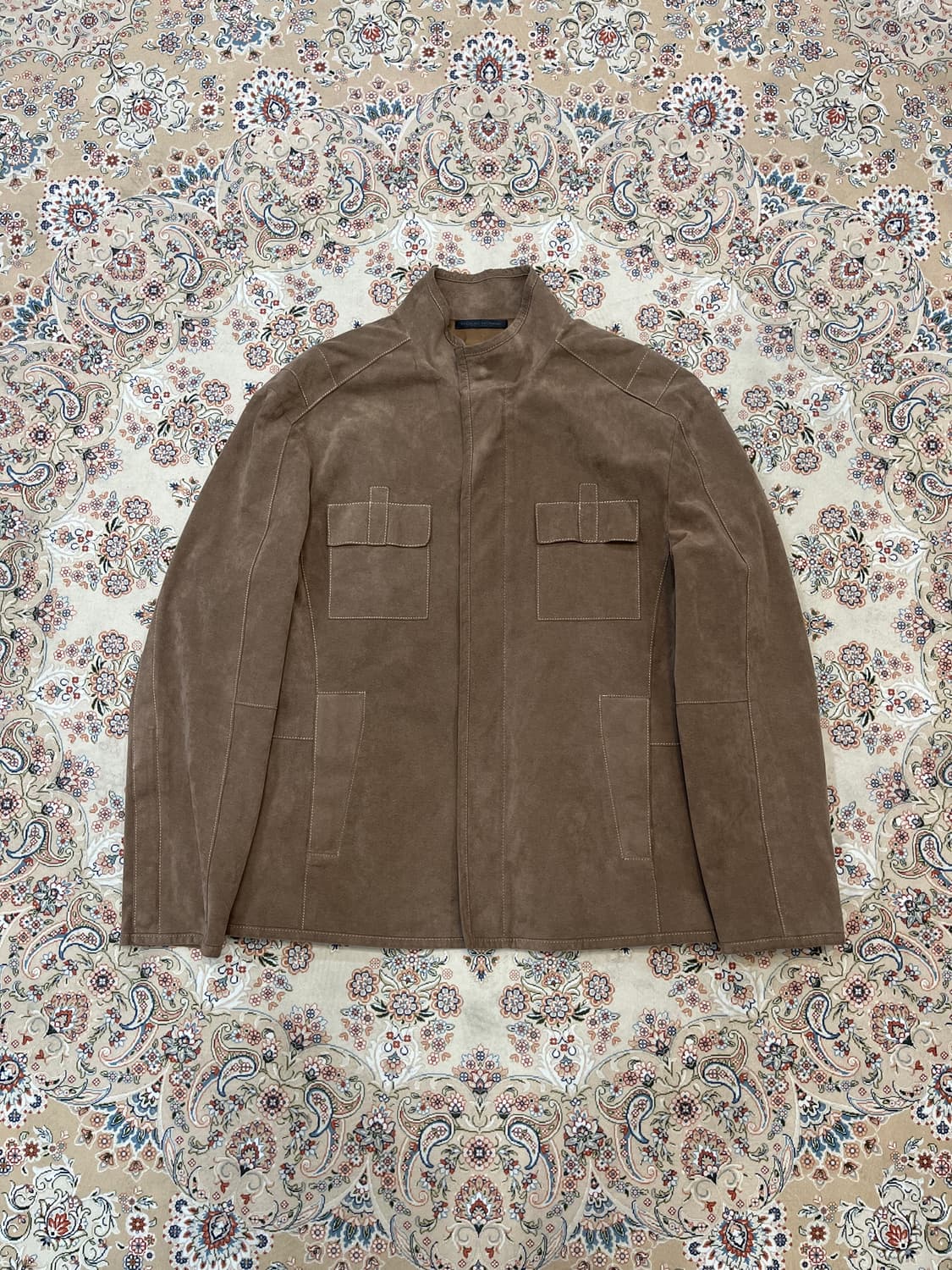 솔리드옴므 멀티포켓 하이넥 자켓 상품이미지1