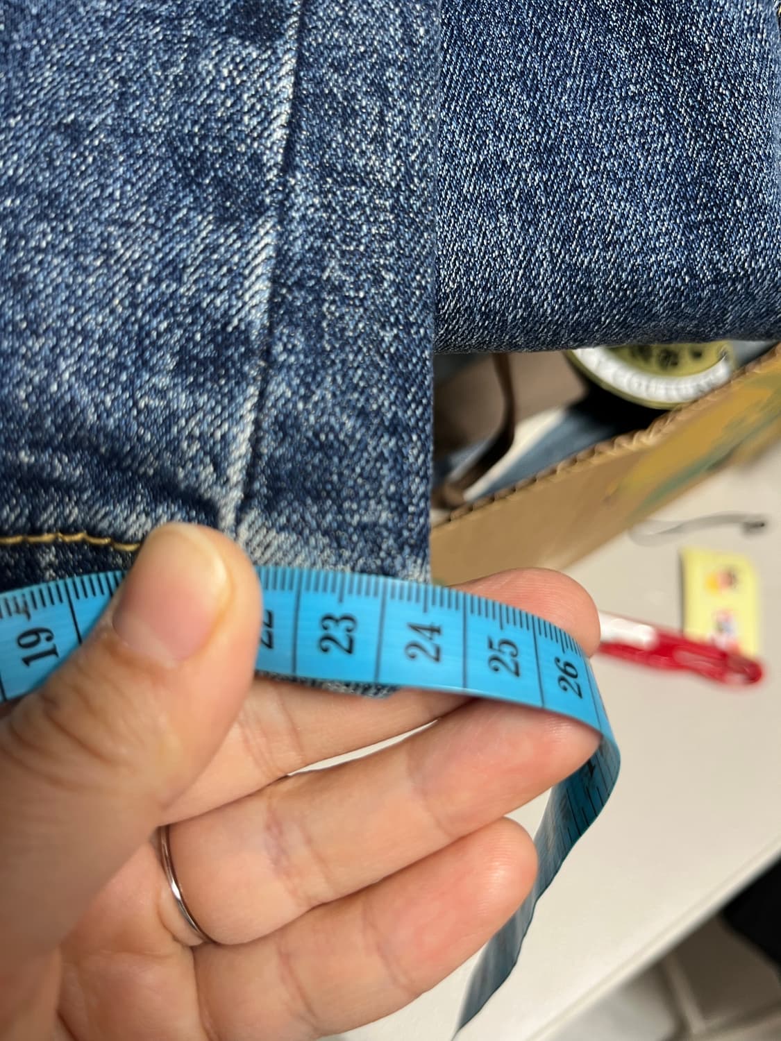 인스턴트펑크 부츠컷 데님 팬츠 1사이즈 상품이미지7