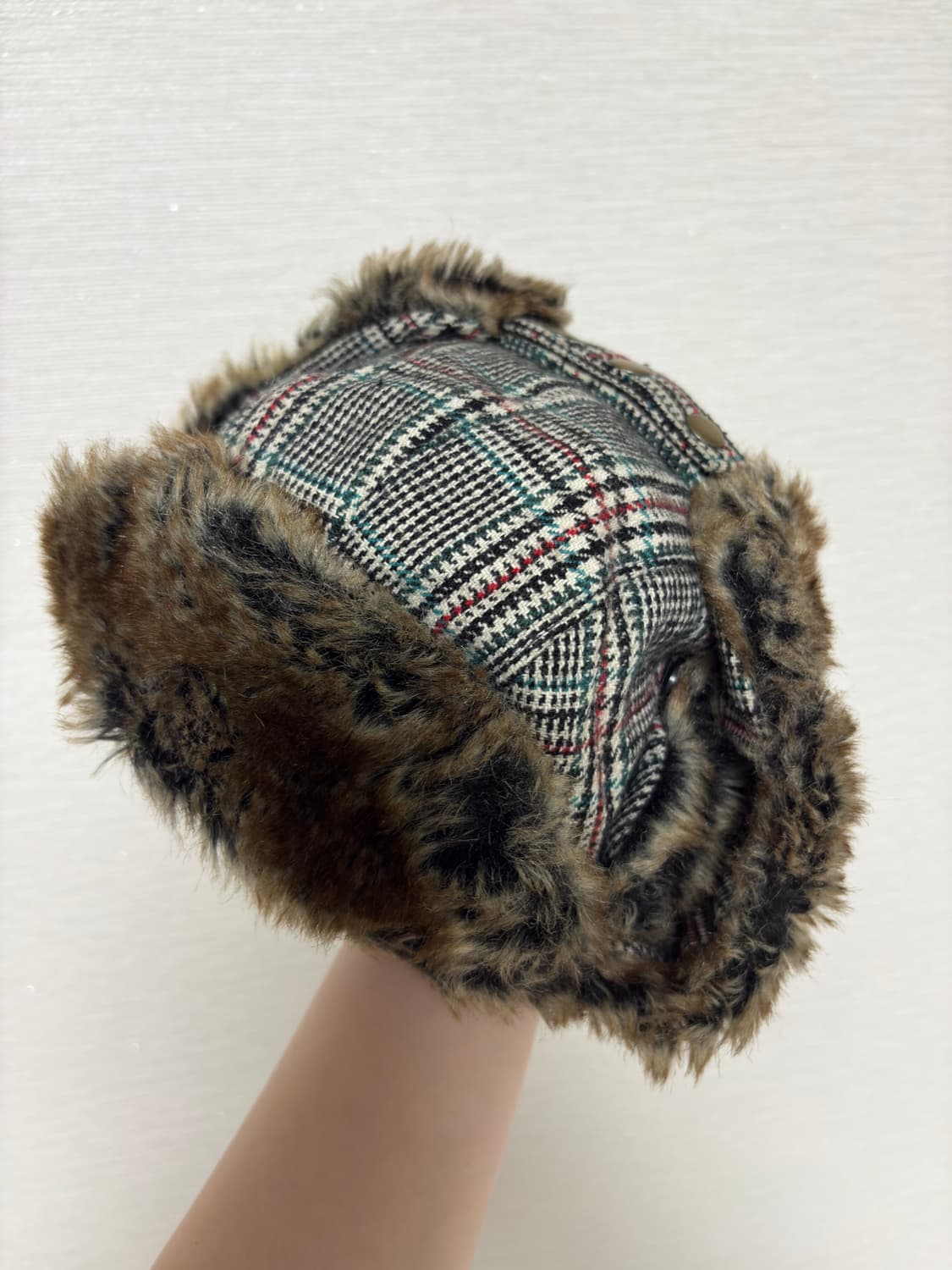 체크 군밤모자 트루퍼햇 상품이미지5