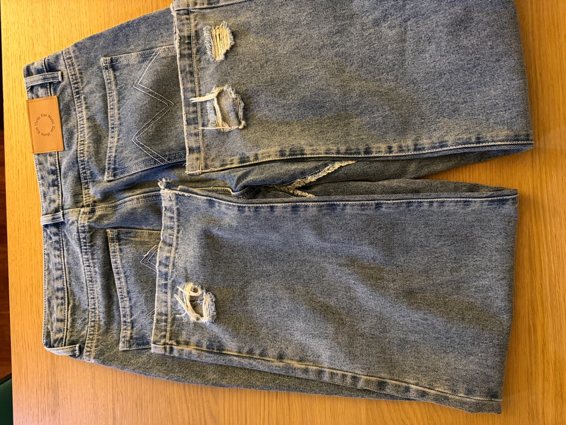 matin kim 마뗑킴 워싱 청바지 상품이미지3