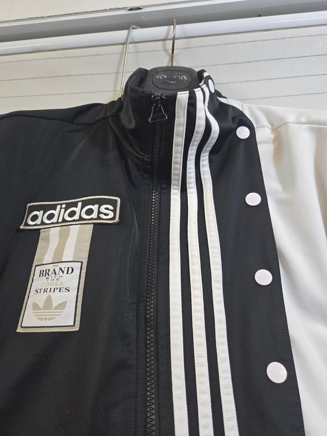 아디다스 아디 브레이크 블랙/화이트 트랙 세트 상품이미지2