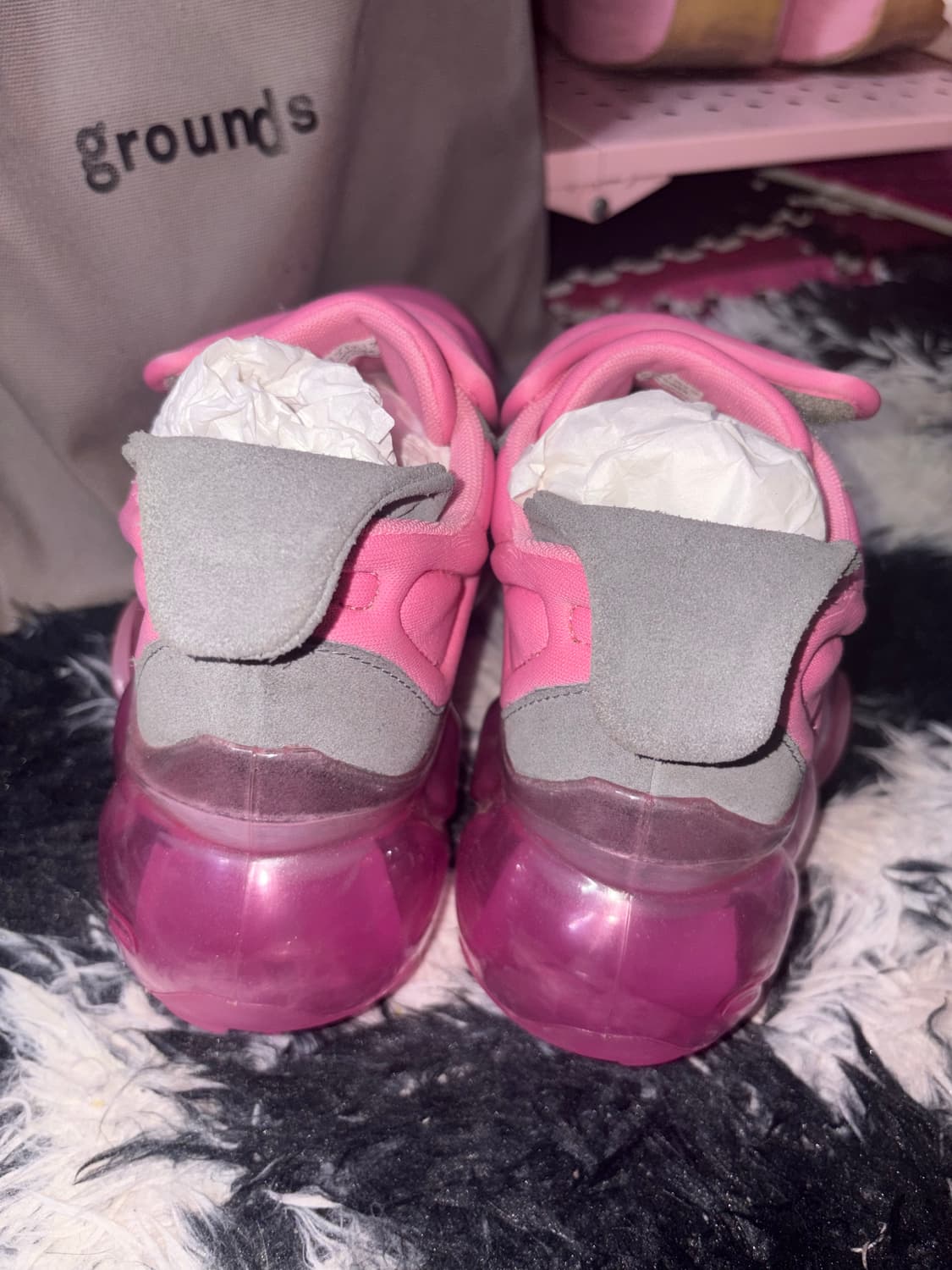 그라운즈 grounds MOOPIE NAZCA 핑크 250 상품이미지5