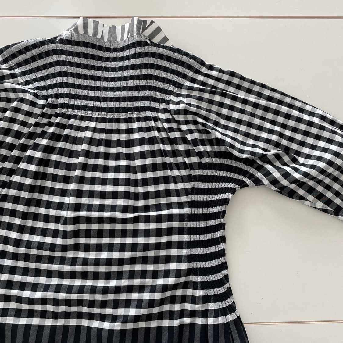 이세이미야케 플리츠 체크 탑 상품이미지4