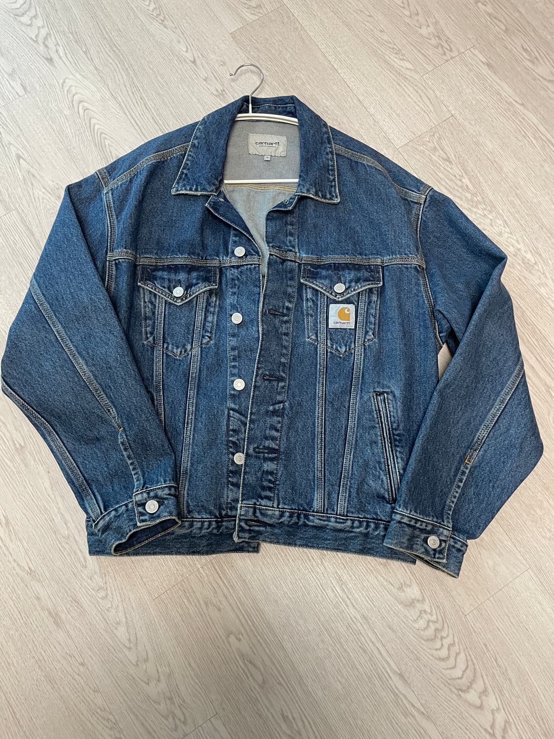 칼하트 wip 헬스톤 데님 자켓 상품이미지1