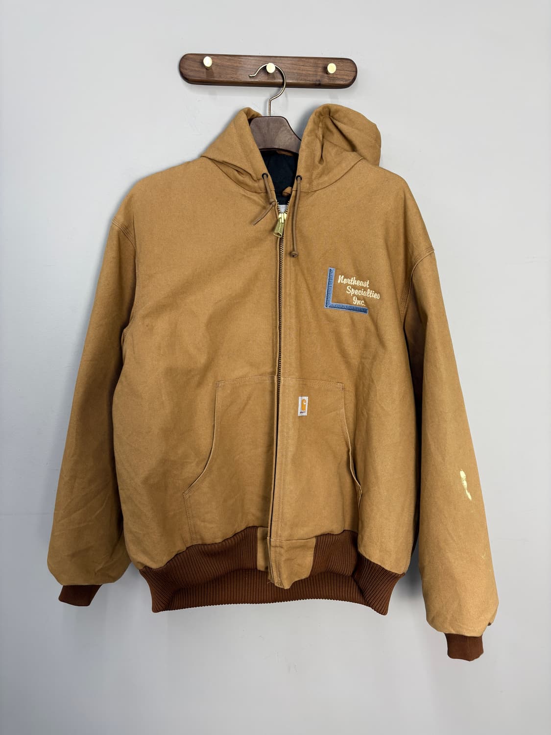 칼하트 J140 샌드스톤 액티브 워크자켓 A3612 상품이미지2