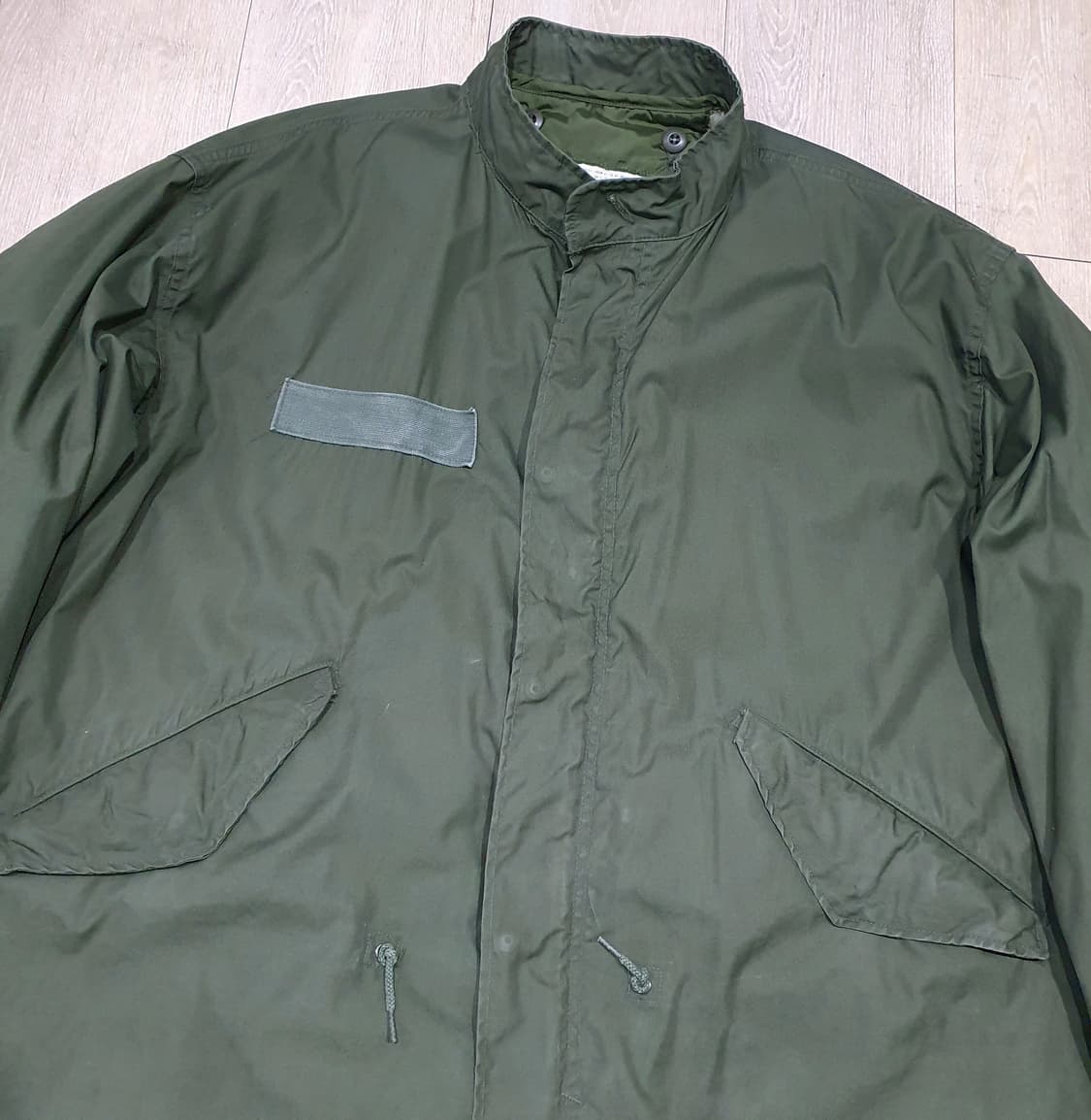오리지널 미군 m65 피쉬테일파카 개파카 L 민트급 상품이미지3