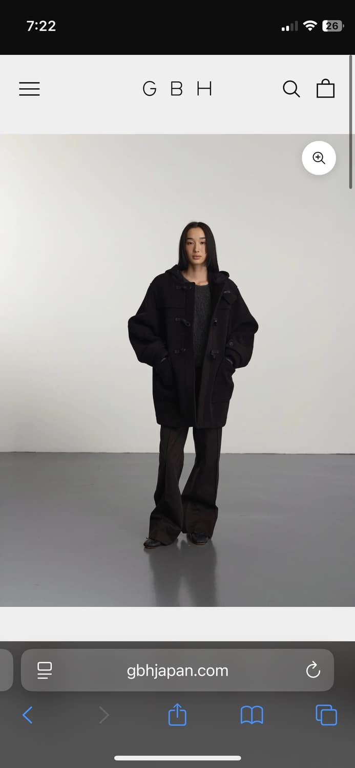 GBH 어페럴 HALF DUFFLE COAT 더플코트 상품이미지2