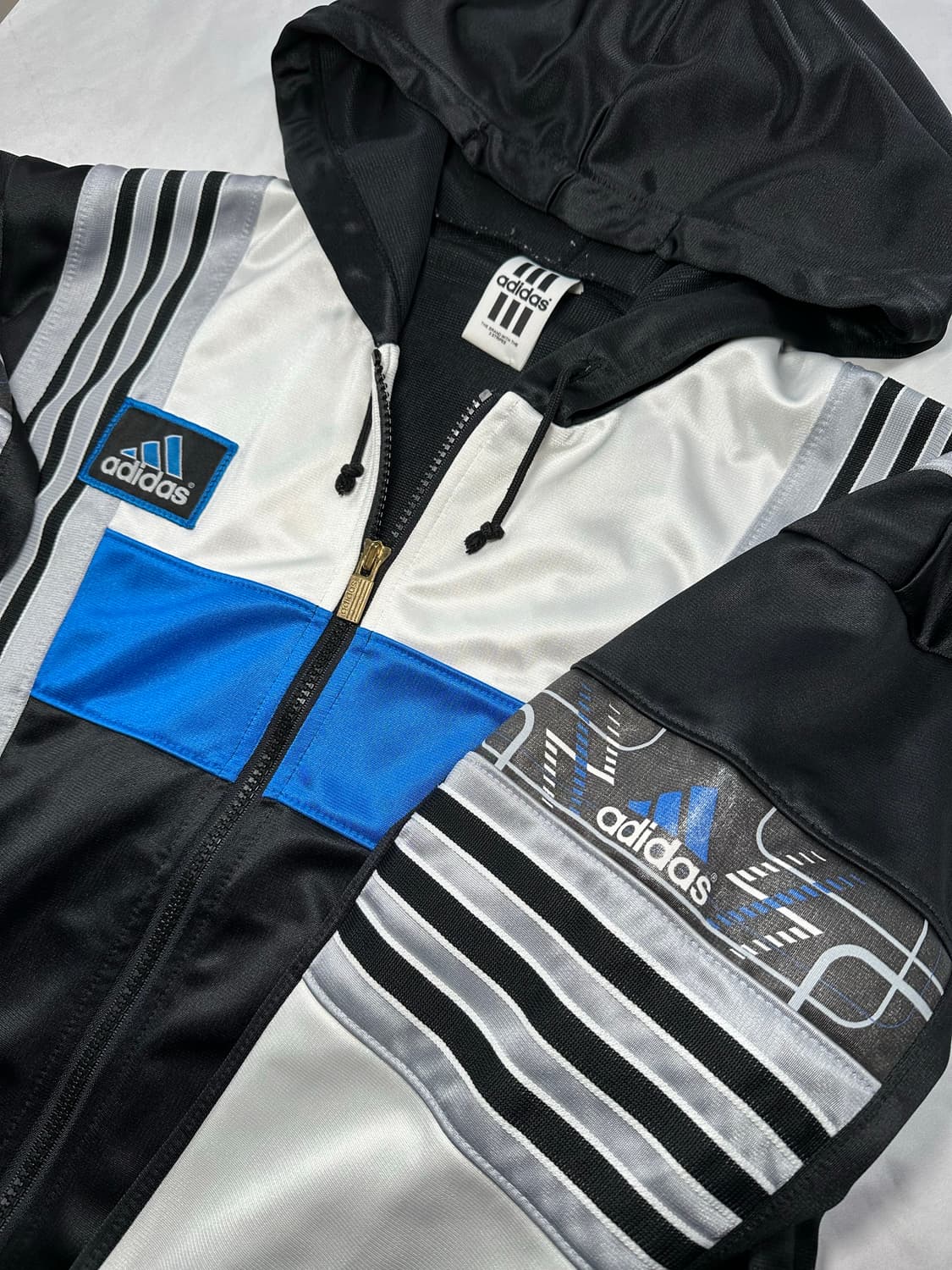 80's아디다스 데상트 후드져지 상품이미지4