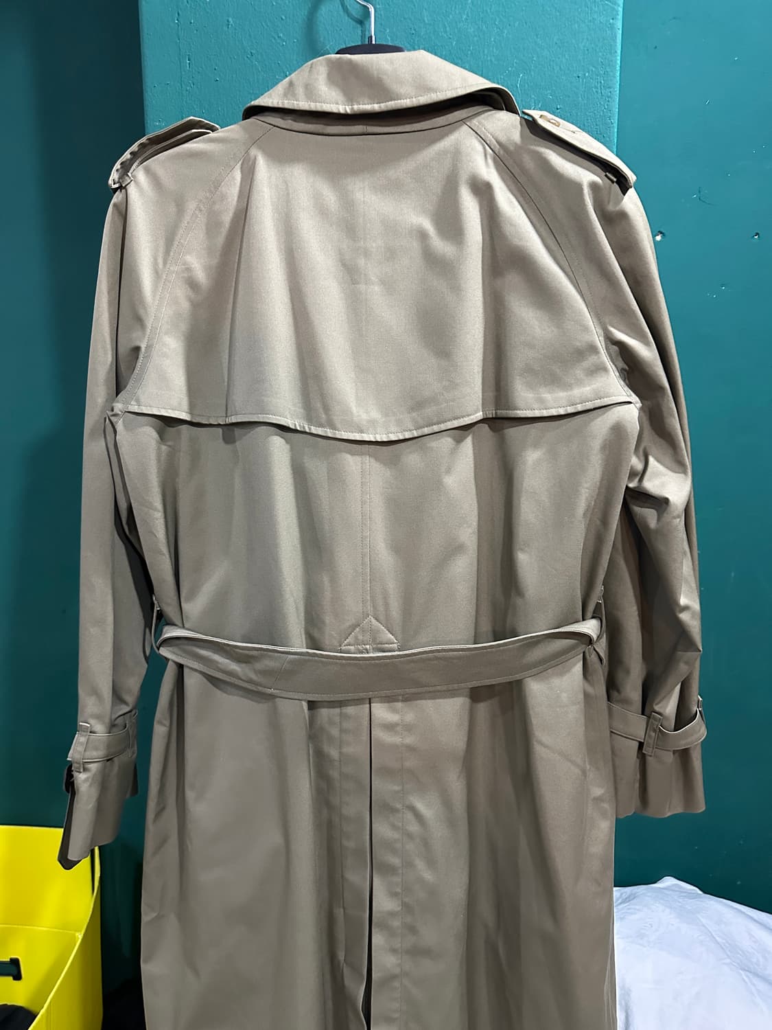 버버리 매장판 내피풀세트 롱 더블트렌치코트 카키100사이즈 상품이미지3