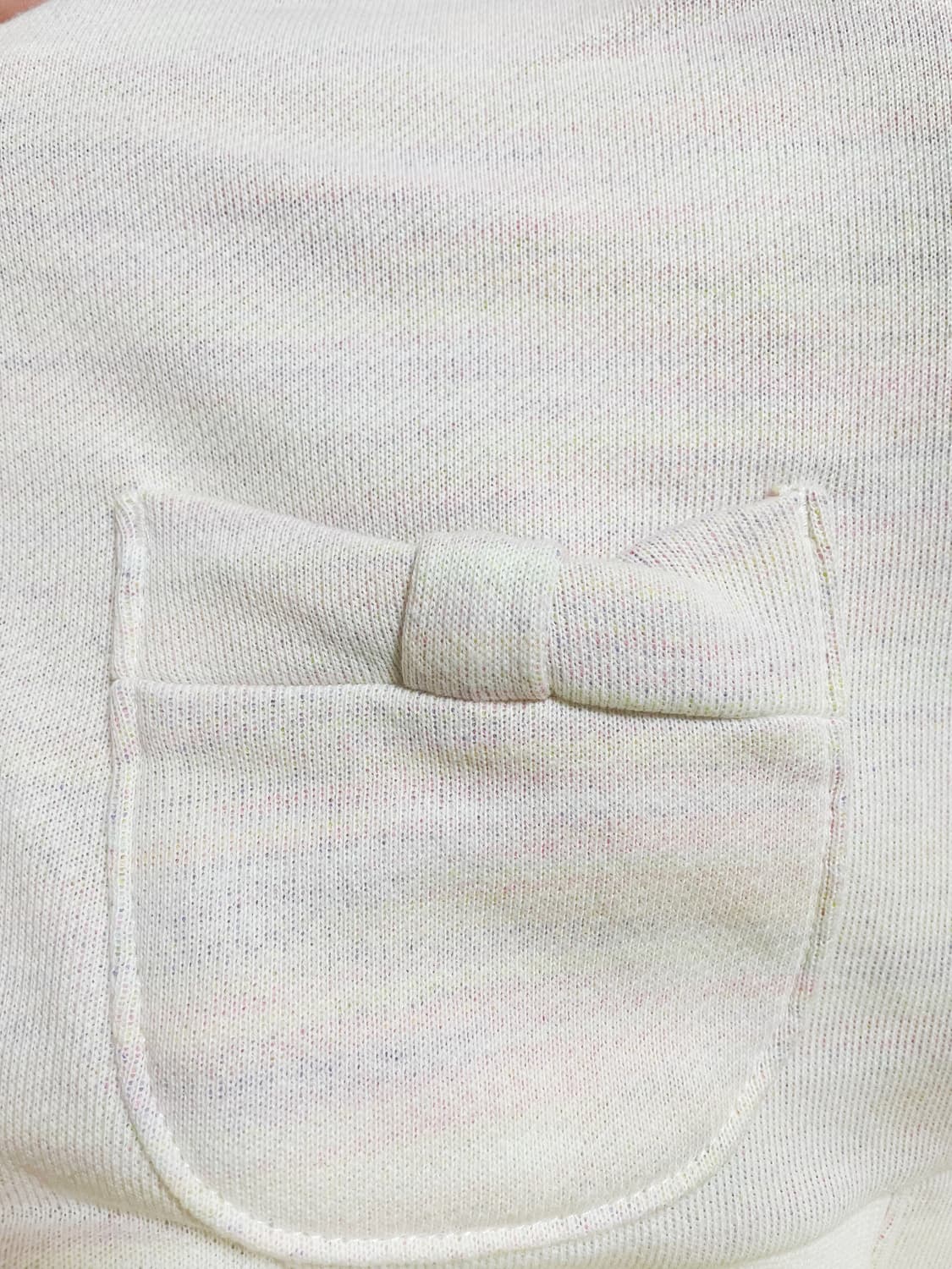 올리브데올리브 러블리 리본 포켓 무지개 집업 상품이미지5