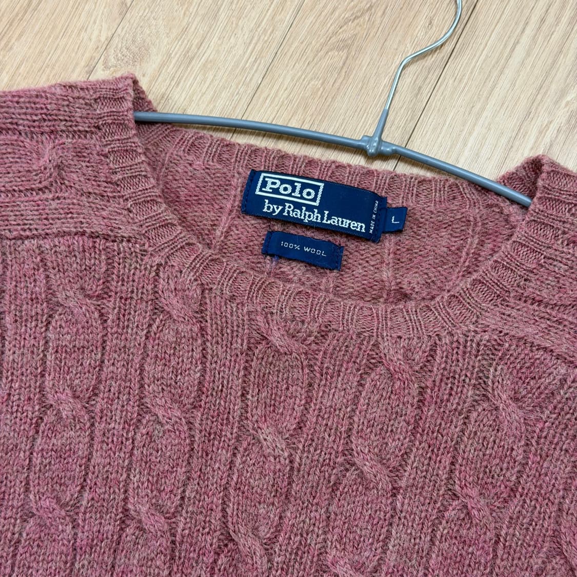 폴로 울100 니트  상품이미지3