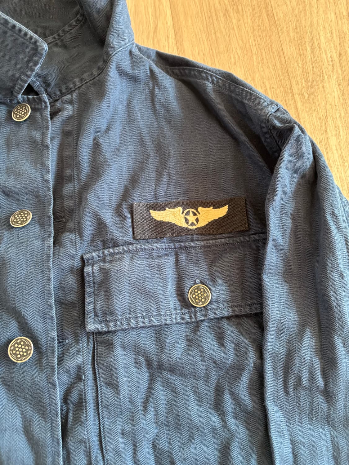 폴로 랄프로렌 hbt navy overshirt 상품이미지5