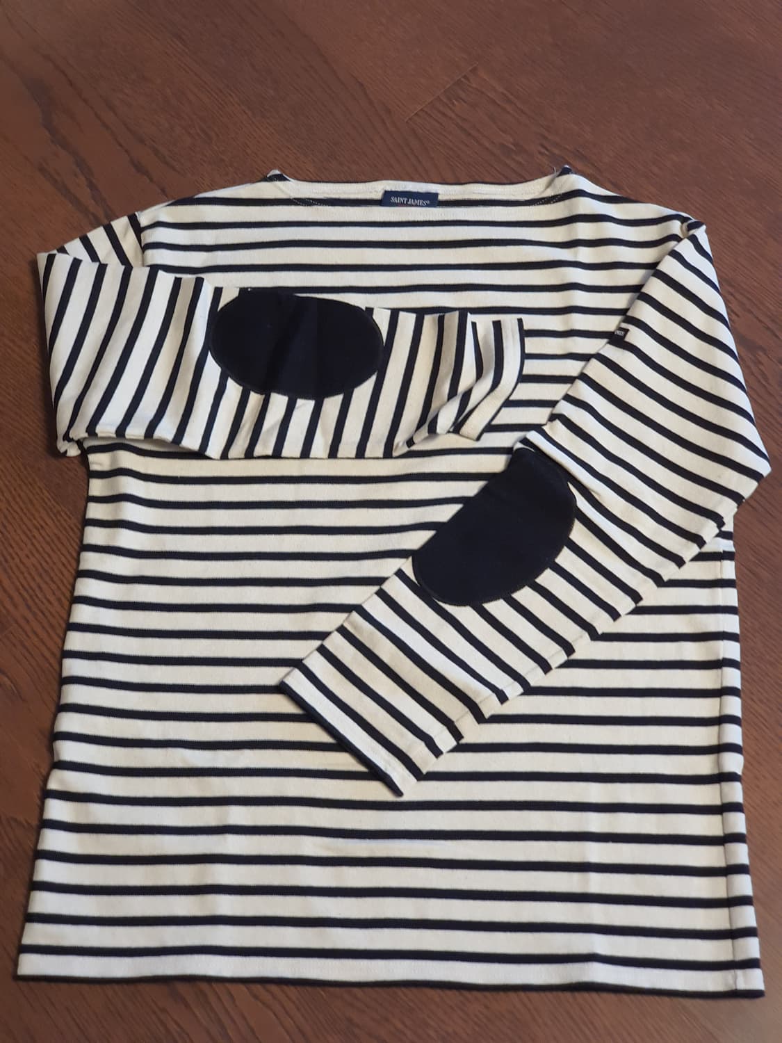 세인트제임스 길도 엘보패치 (흰검 스트라이프 / T5 / 남성 100) 상품이미지1