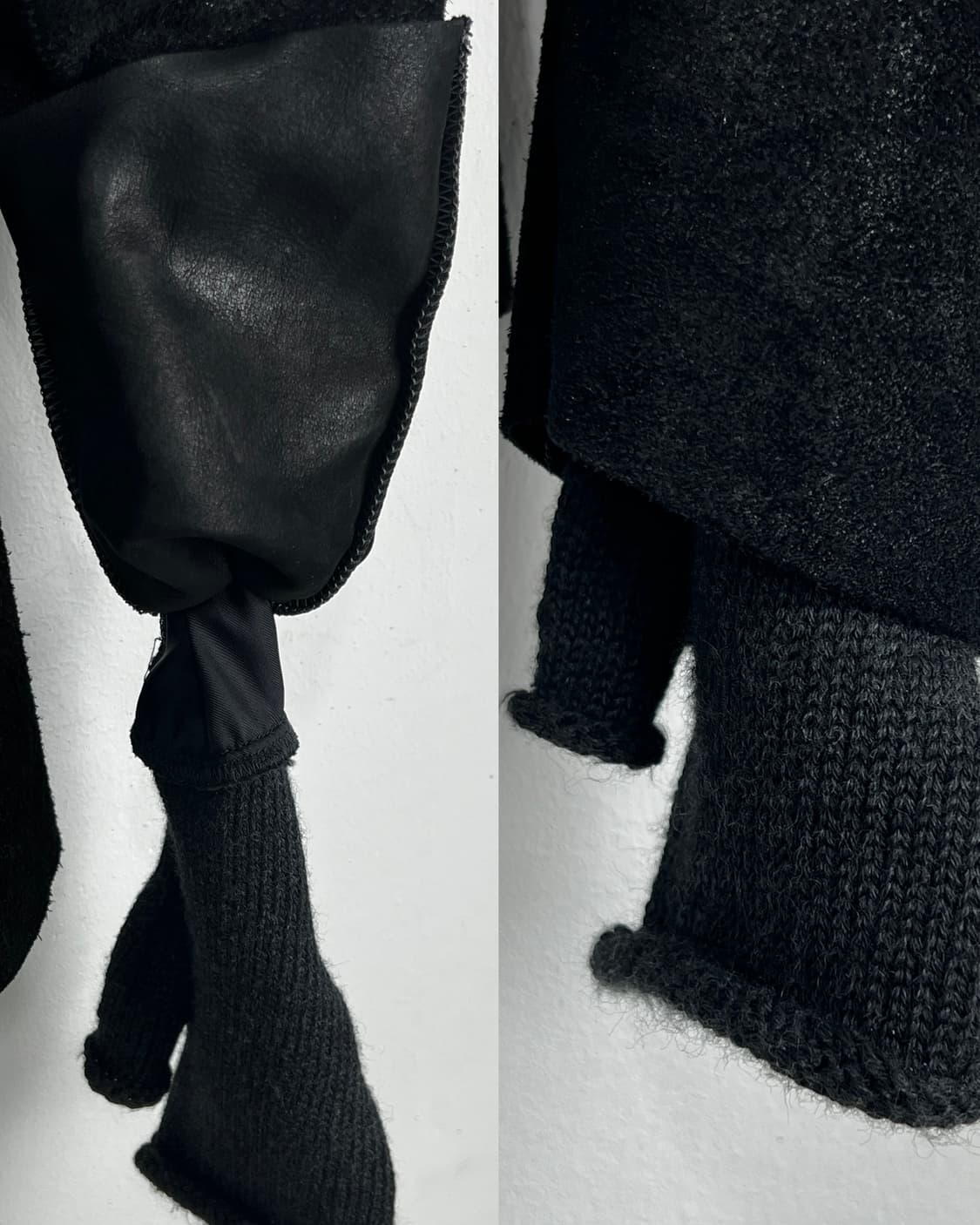 ISAAC SELLAM WAX COATED CALF SKIN JACKET 상품이미지5