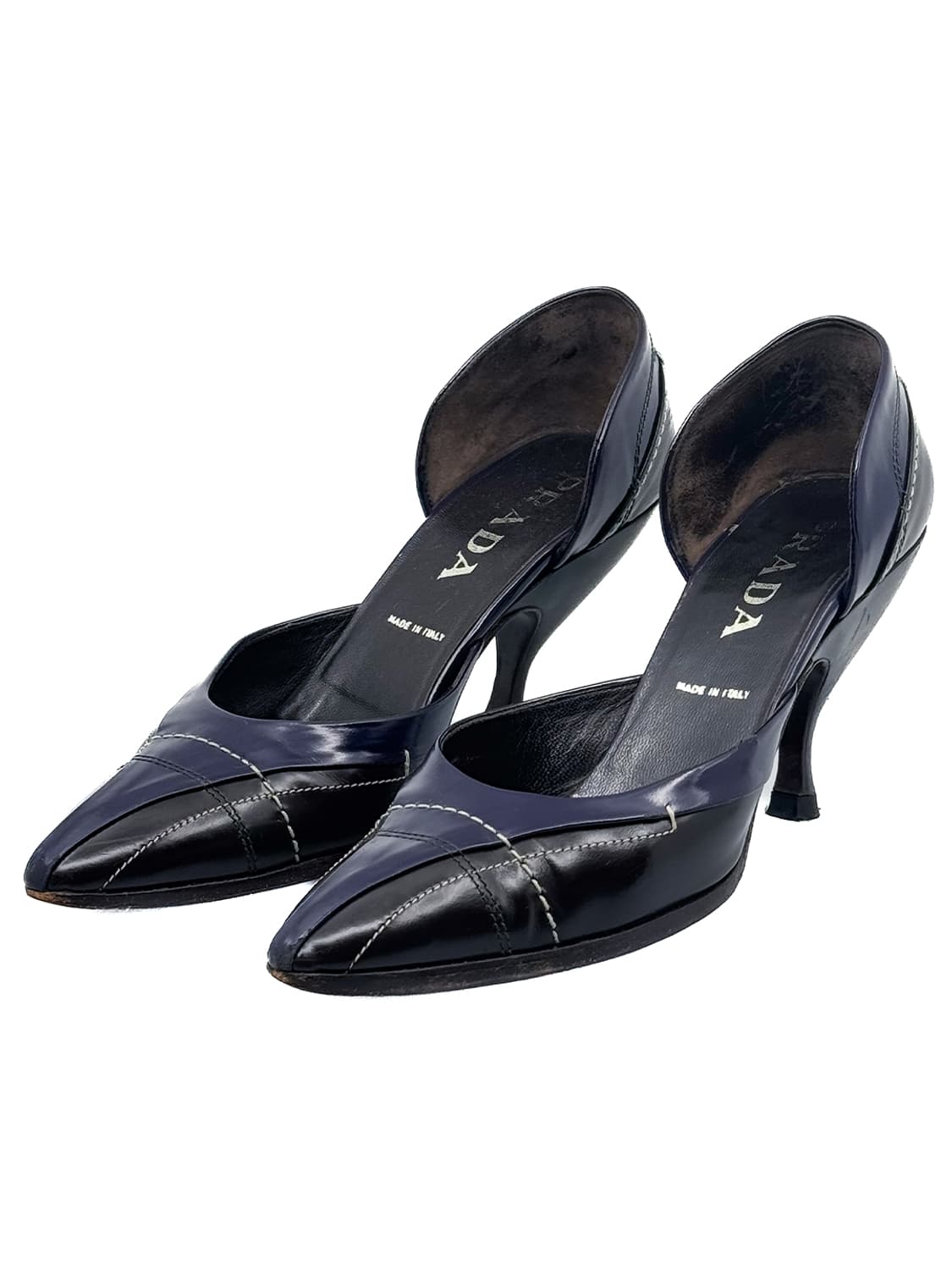 Prada Two-Tone Leather Pumps/ 36.5 상품이미지1