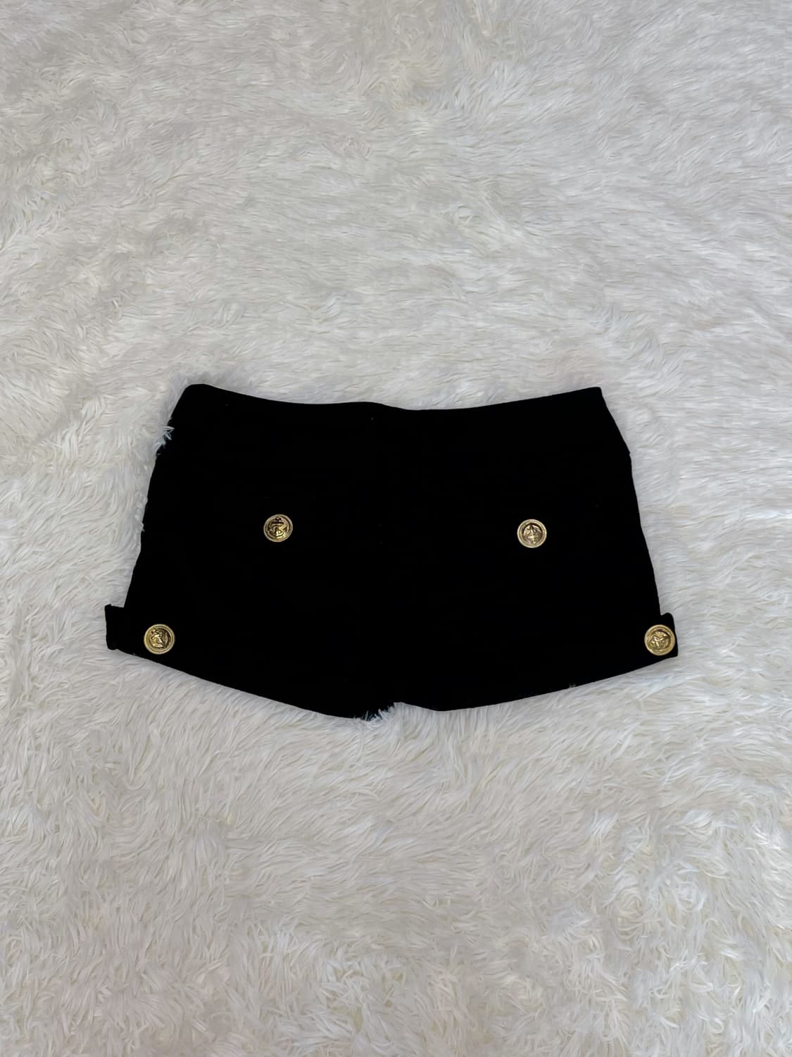 일본 유일매물) y2k 블랙 갸루 숏팬츠 상품이미지2