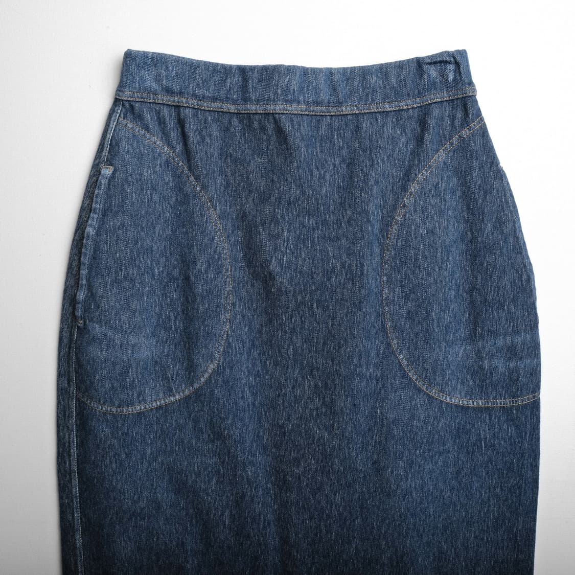45R 인디고 커지 스트레치 스커트 3사이즈 (추천 25-27) 상품이미지2