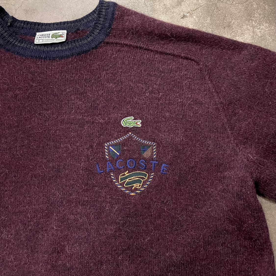 LACOSTE vintage Sweater 상품이미지3