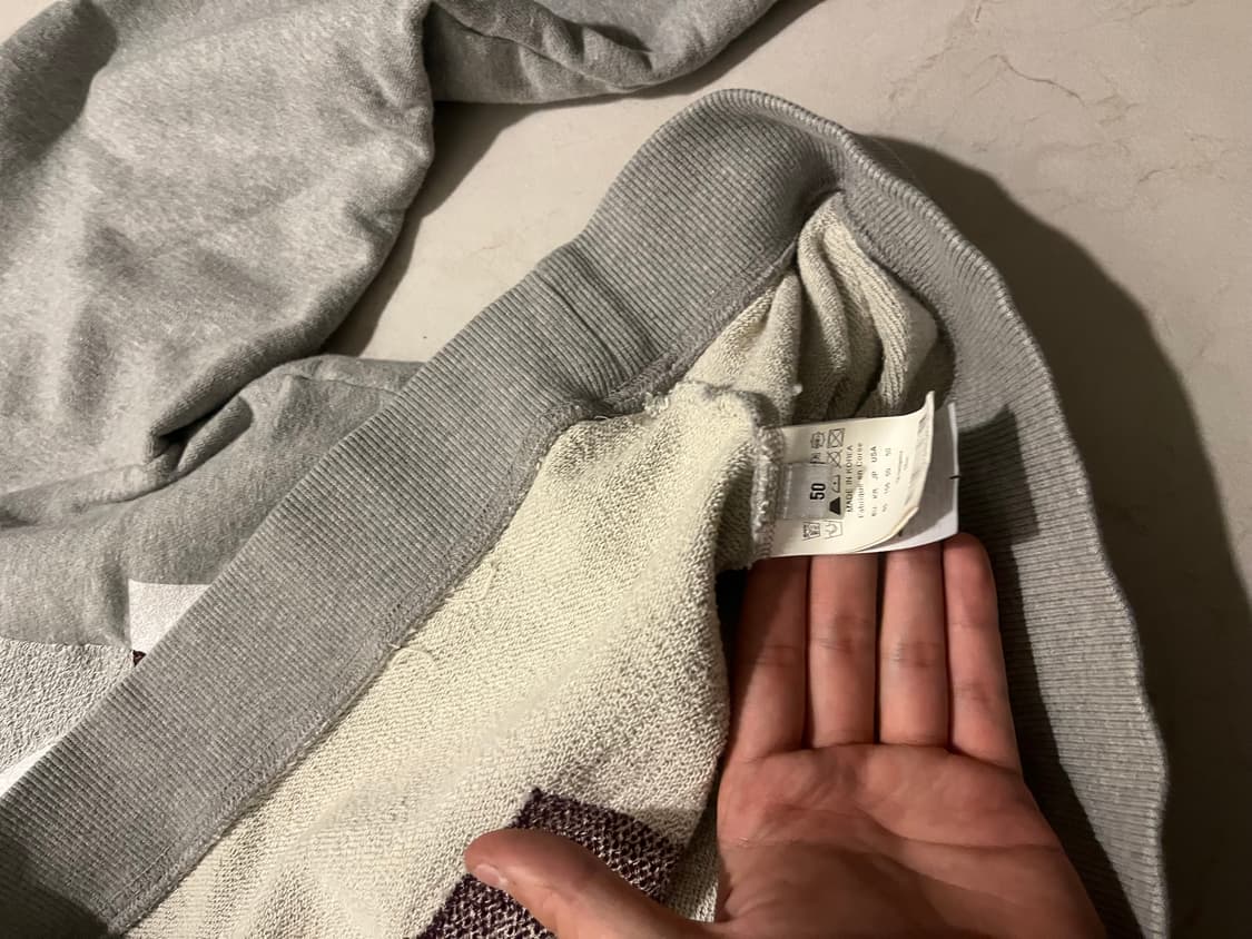 솔리드옴므 18ss 패치워크 후드티 L 상품이미지4