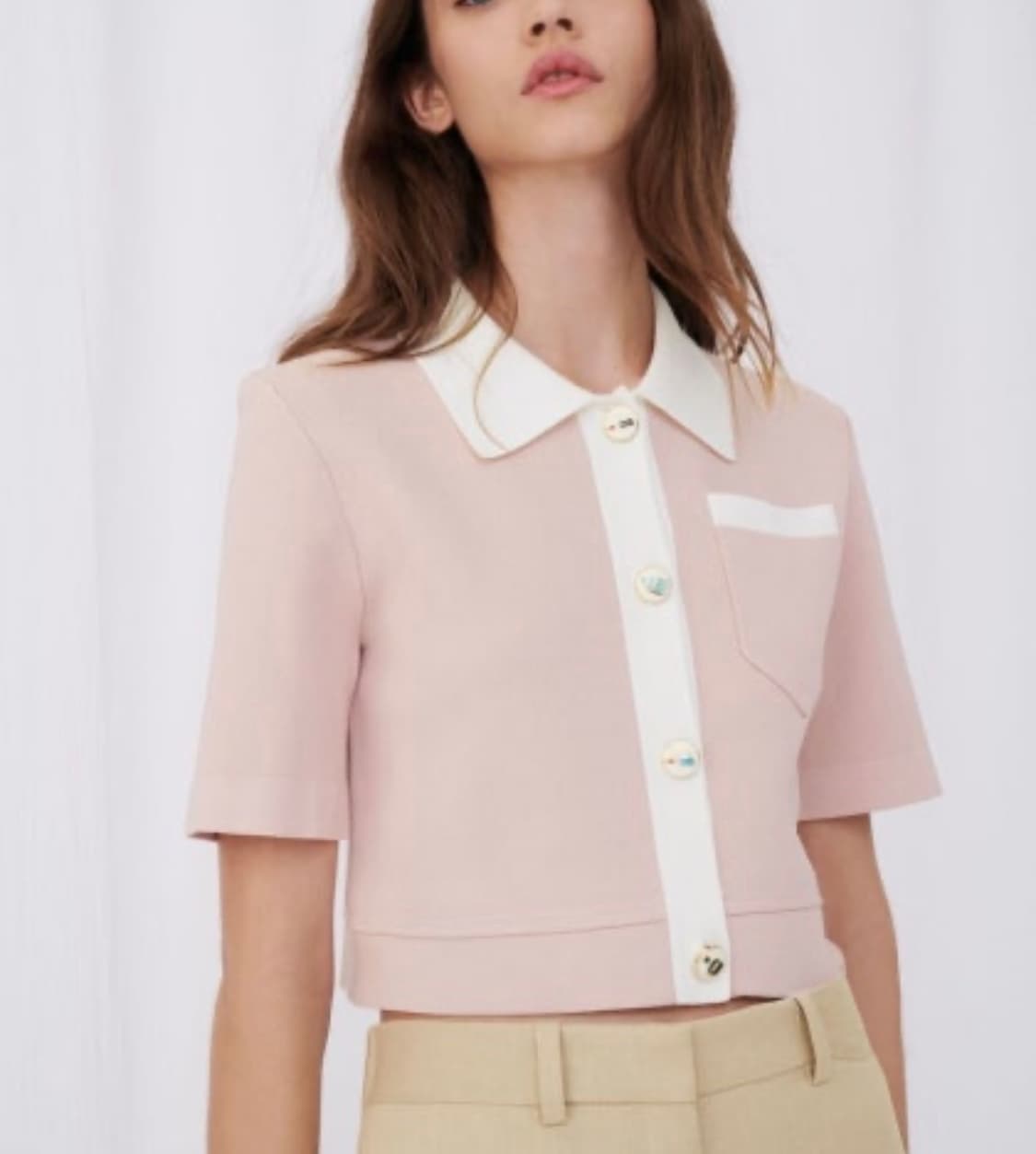 마쥬 크롭가디건  상품이미지2