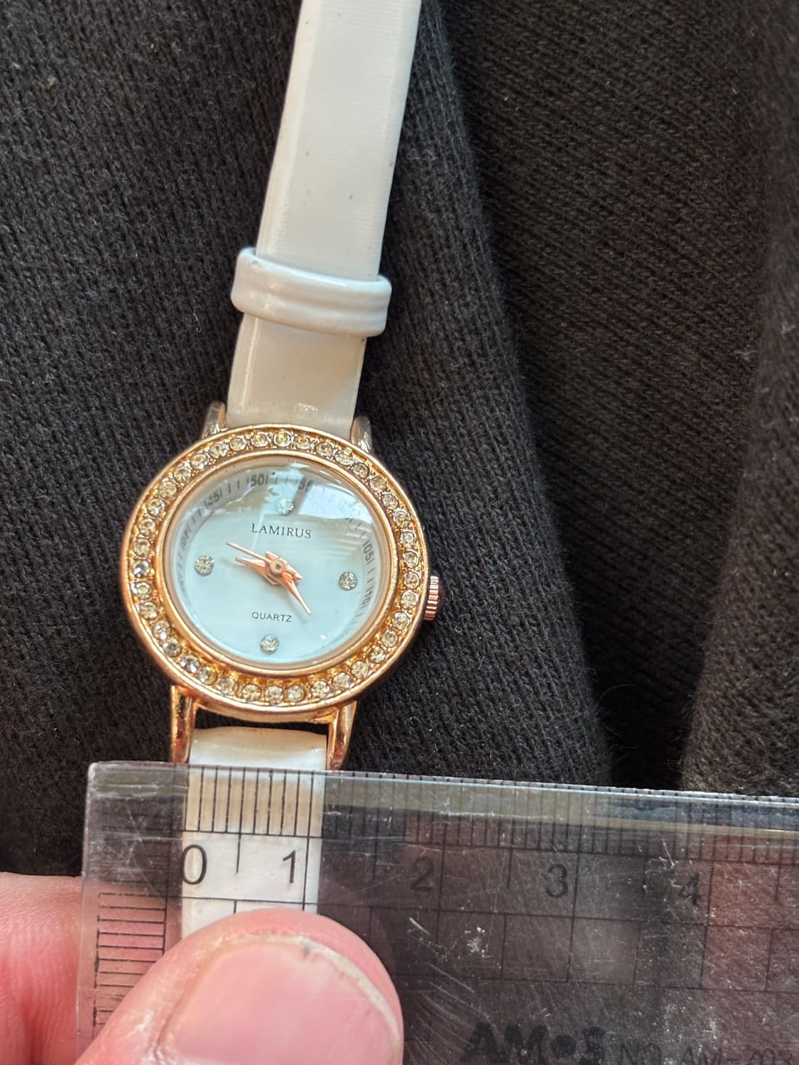 vintage lamirus quartz leather watch  상품이미지2