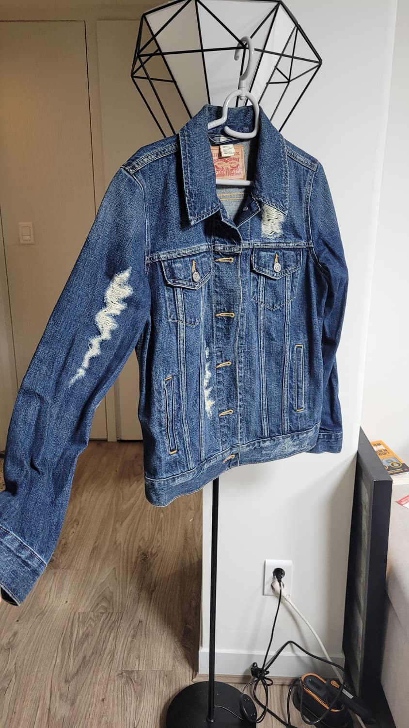 리바이스  여성  청자켓-S사이즈 상품이미지4