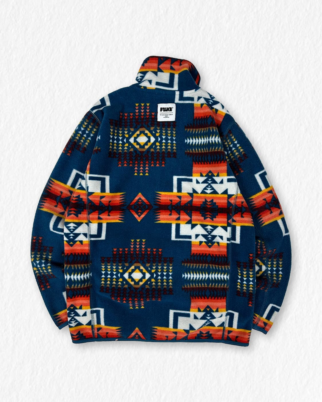 플루크 문양 플리스 자켓 상품이미지2