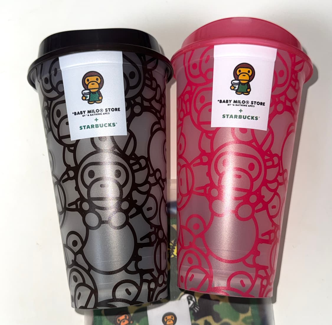 세트) 스타벅스 베이프 마일로 리유저블 텀블러 상품이미지1