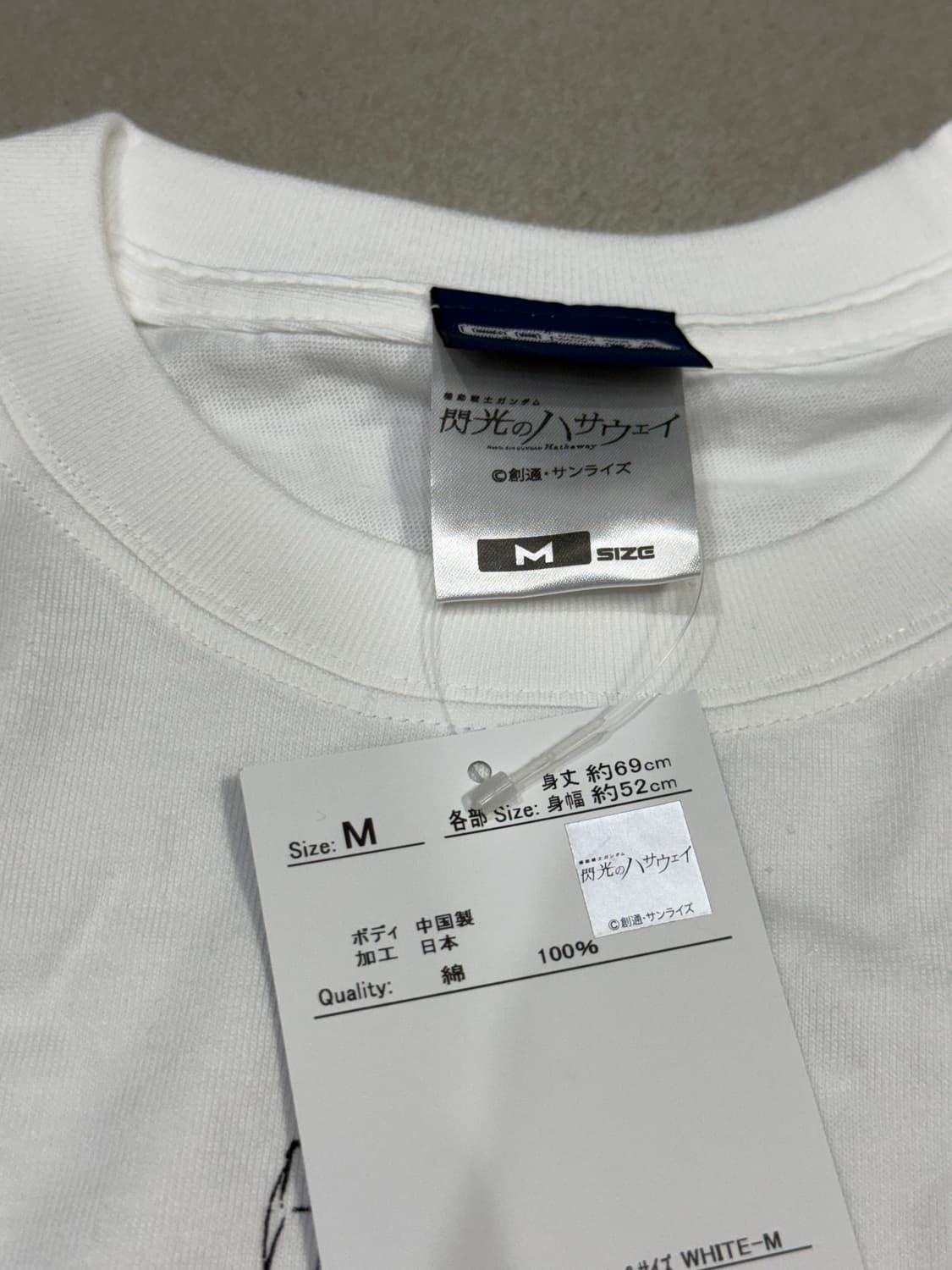 건담 RX-105 코스파 공식 머천다이즈 반팔 티셔츠 상품이미지3