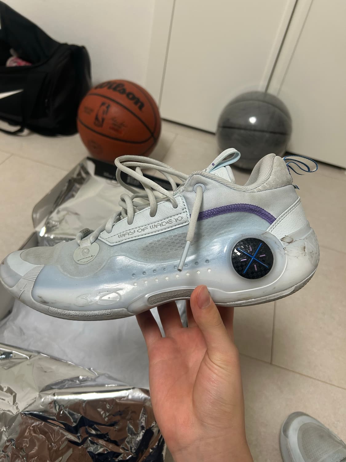 리닝 외우10 로우 블루 280 상품이미지7