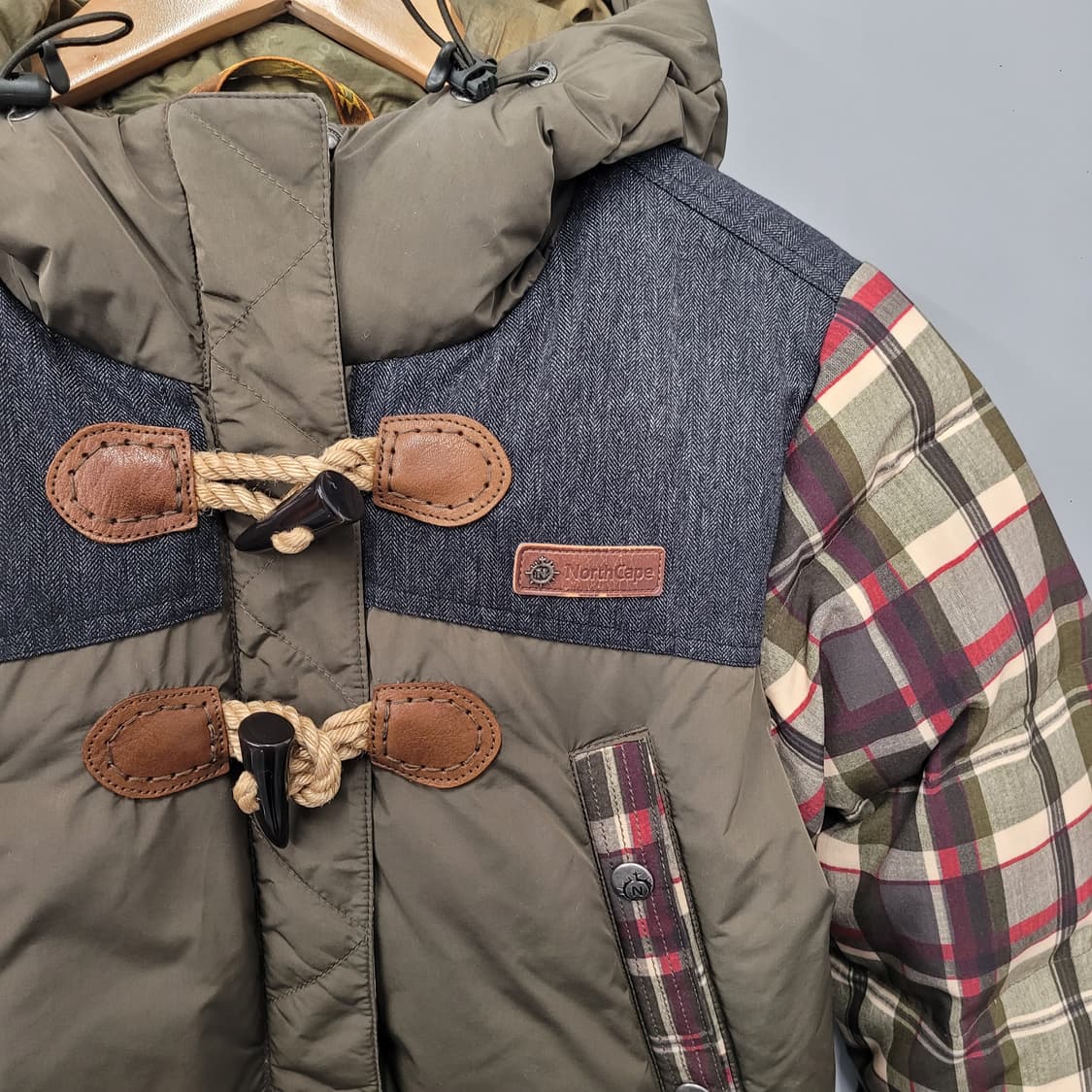 Northcape 노스케이프 체크 패딩 상품이미지3
