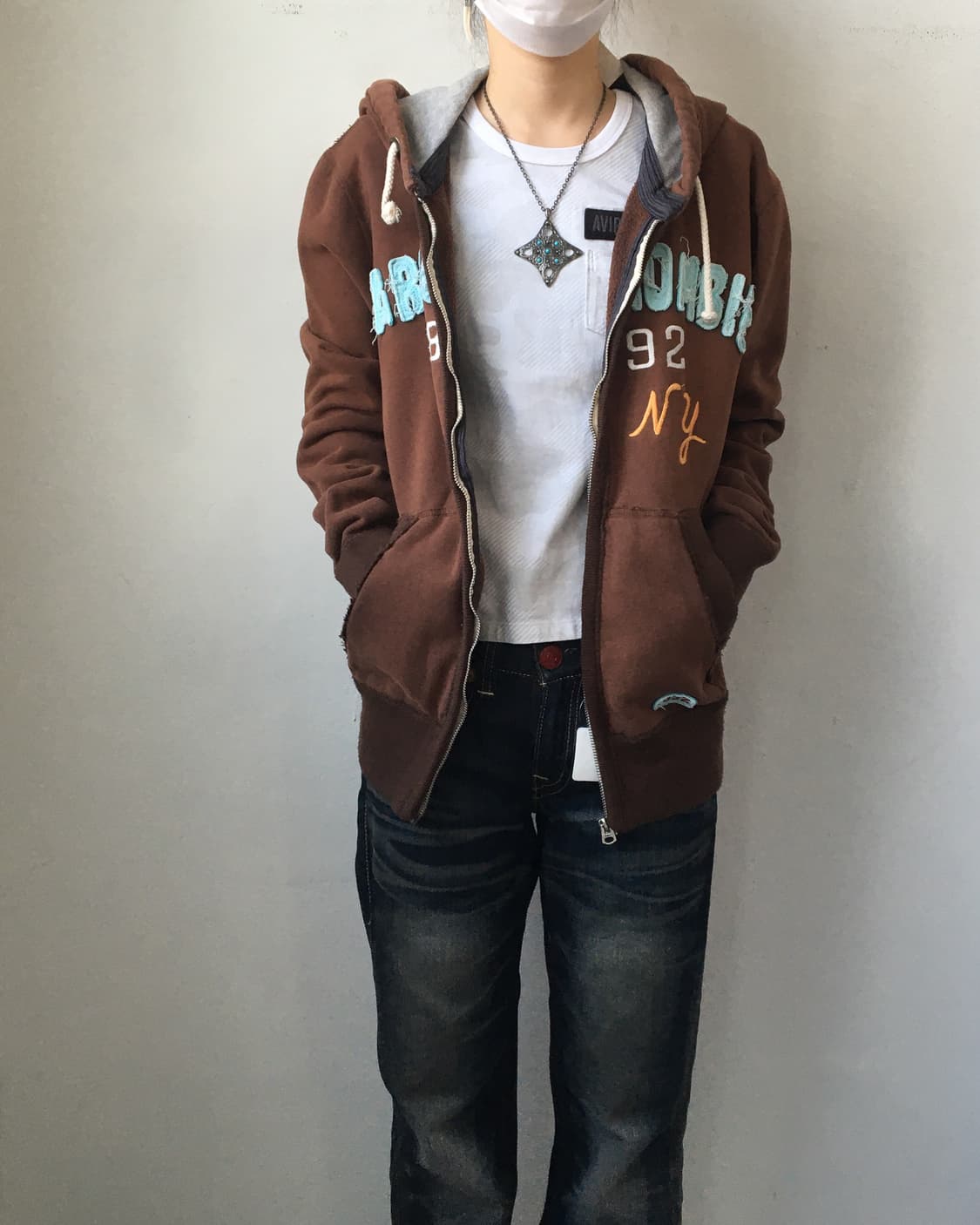 Abercrombie fitch hood zip up 상품이미지6