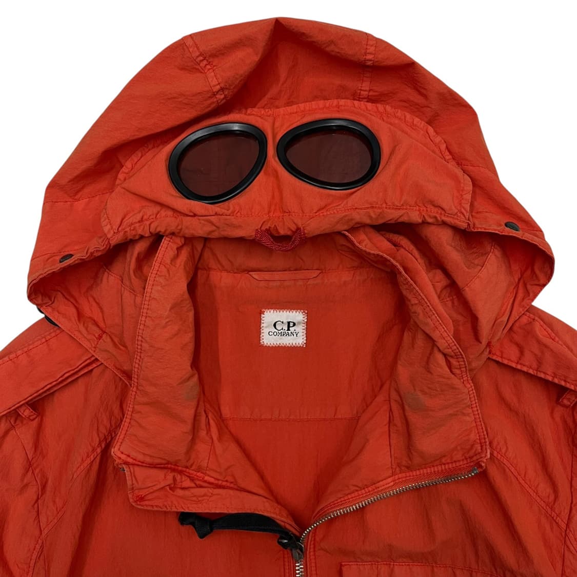 C.P컴퍼니 오렌지 고글 후드 자켓 105 상품이미지6