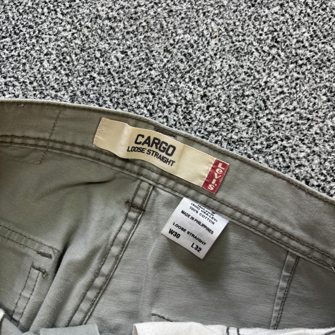 리바이스 루즈 스트레이트 카고 팬츠 (30/32) 상품이미지7