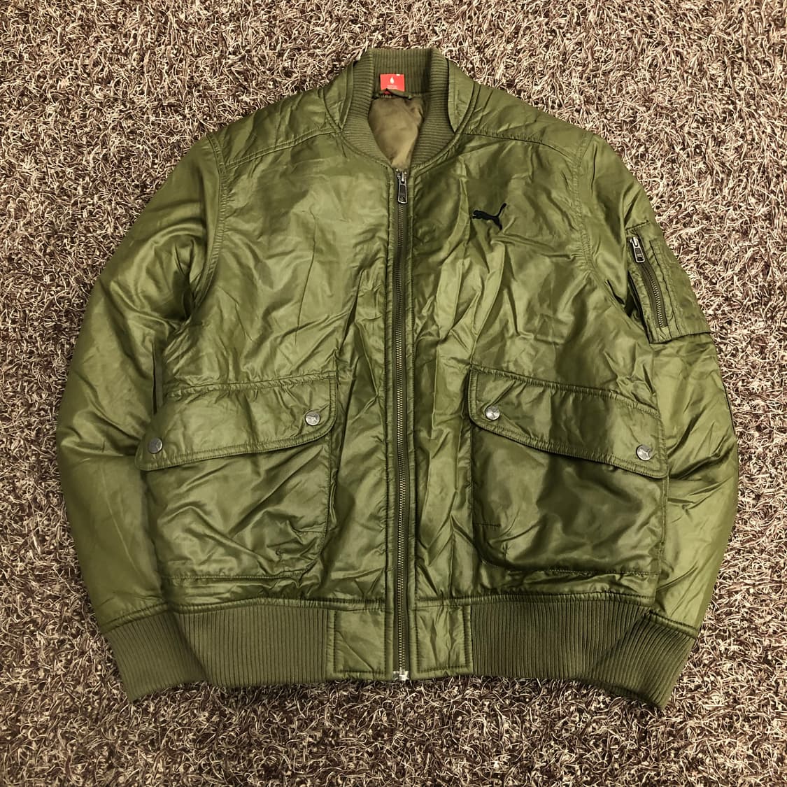 푸마 나일론 봄버 MA-1 플라이트 항공 점퍼 상품이미지1