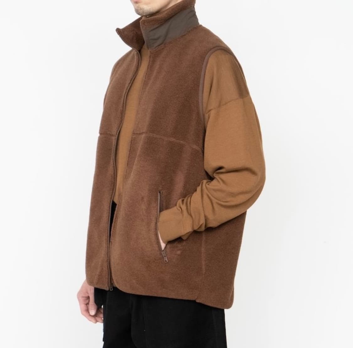 그라프페이퍼 울 보아 베스트 브라운 2 상품이미지1