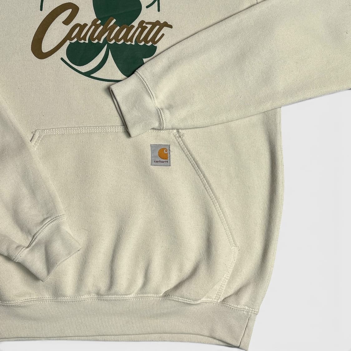 칼하트 아이보리 후드티 상품이미지4