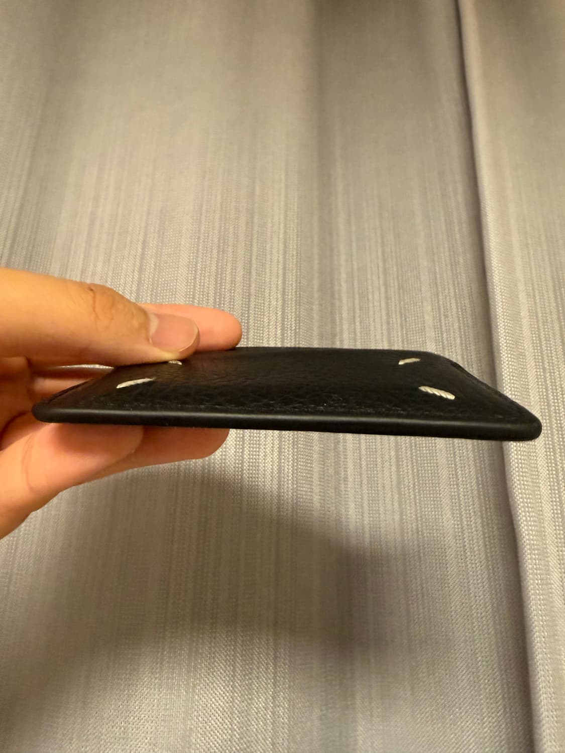 [os] 메종 마르지엘라 가죽 카드지갑 블랙 상품이미지4