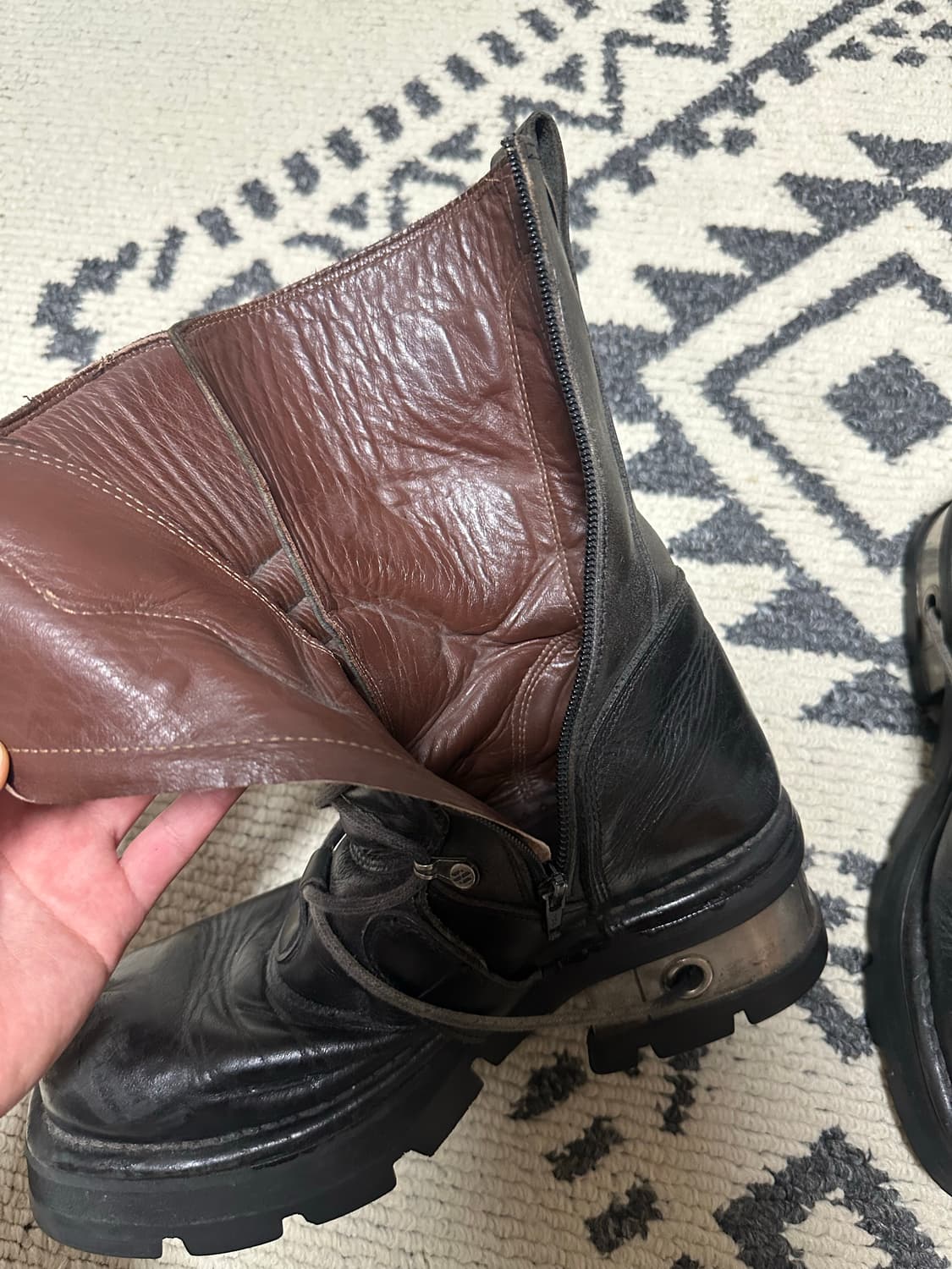 New Rock metallic boots 상품이미지6