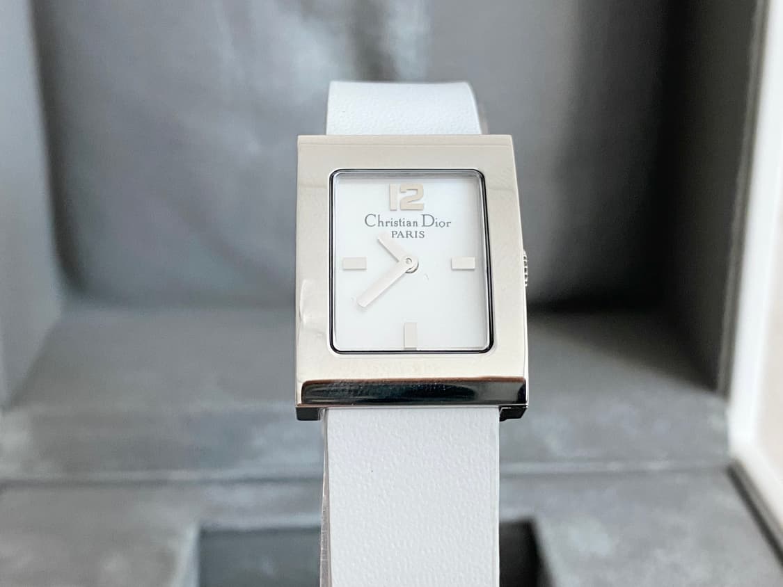크리스찬 디올 마리스 화이트 자개 다이얼 쿼츠 상품이미지5