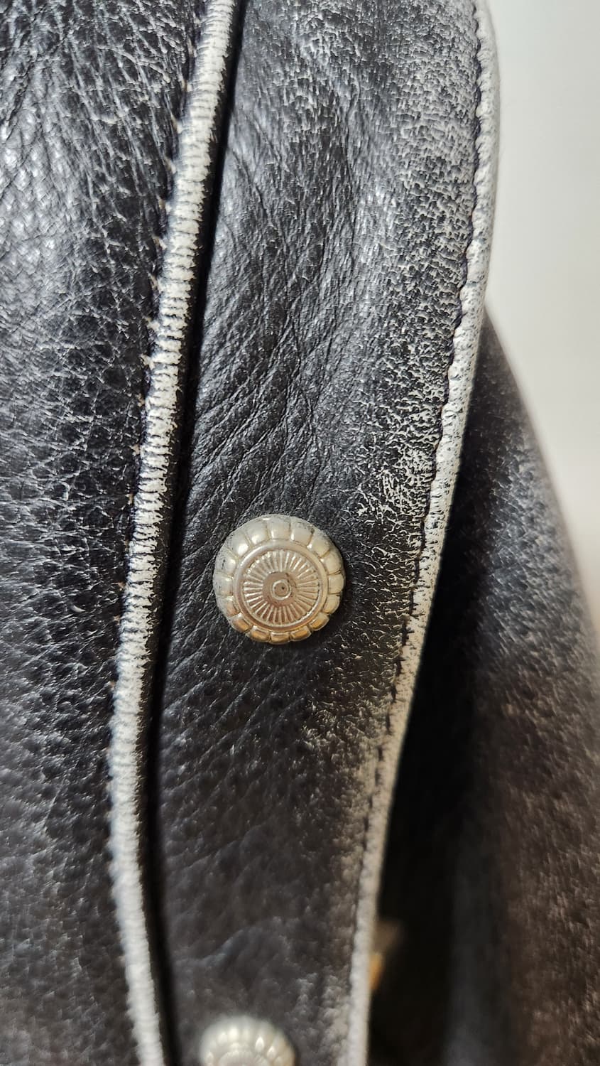 빈티지 커스텀 소가죽 라이더자켓 100 상품이미지7