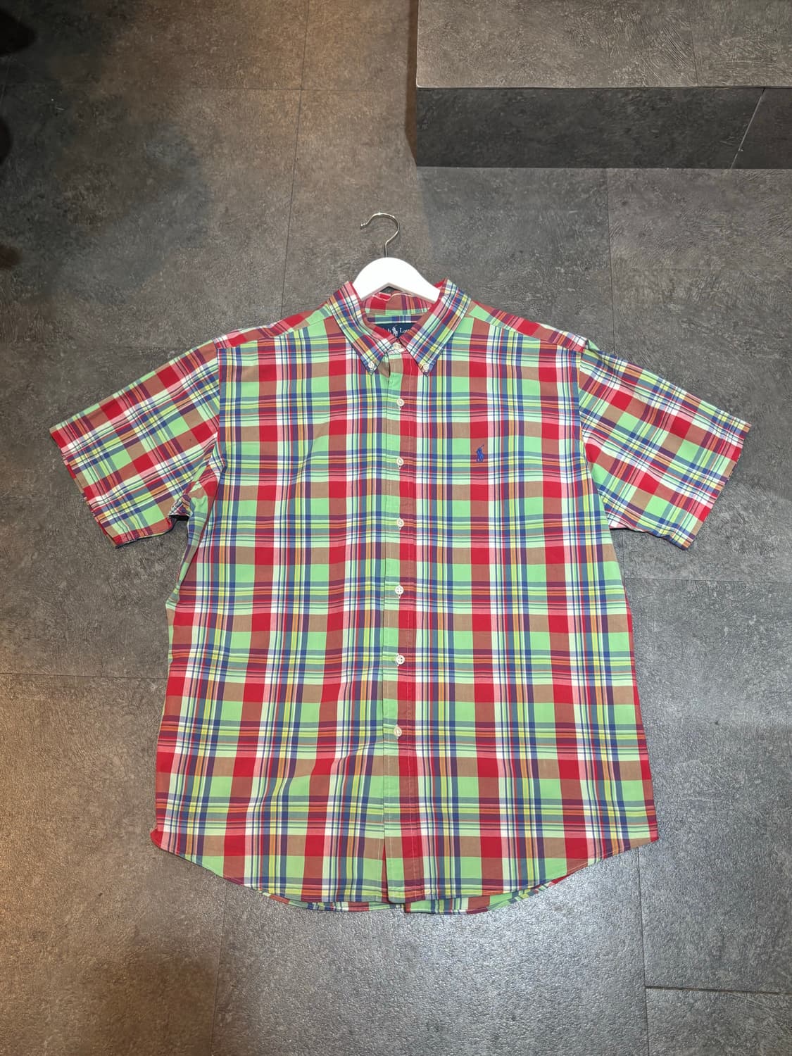 폴로 랄프로렌 체크 셔츠 110사이즈 상품이미지2