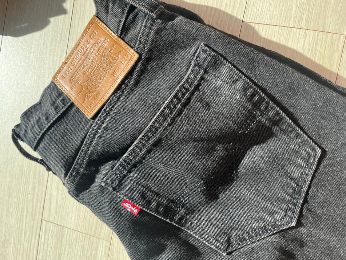 리바이스 568 블랙 30x32 상품이미지1